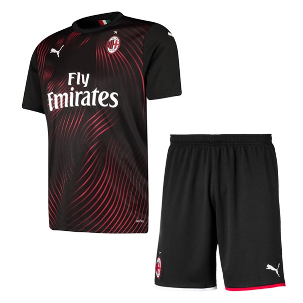 Maillot Football AC Milan Third Enfant 2019-20 Rouge Negro